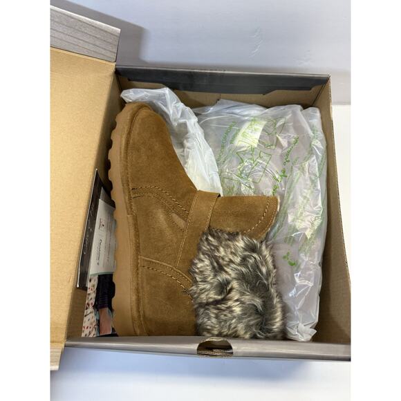 BearPaw Koko Hickory II Brown Women's Size 10 New With Box Wool Lamb Skin - Picture 4 of 15